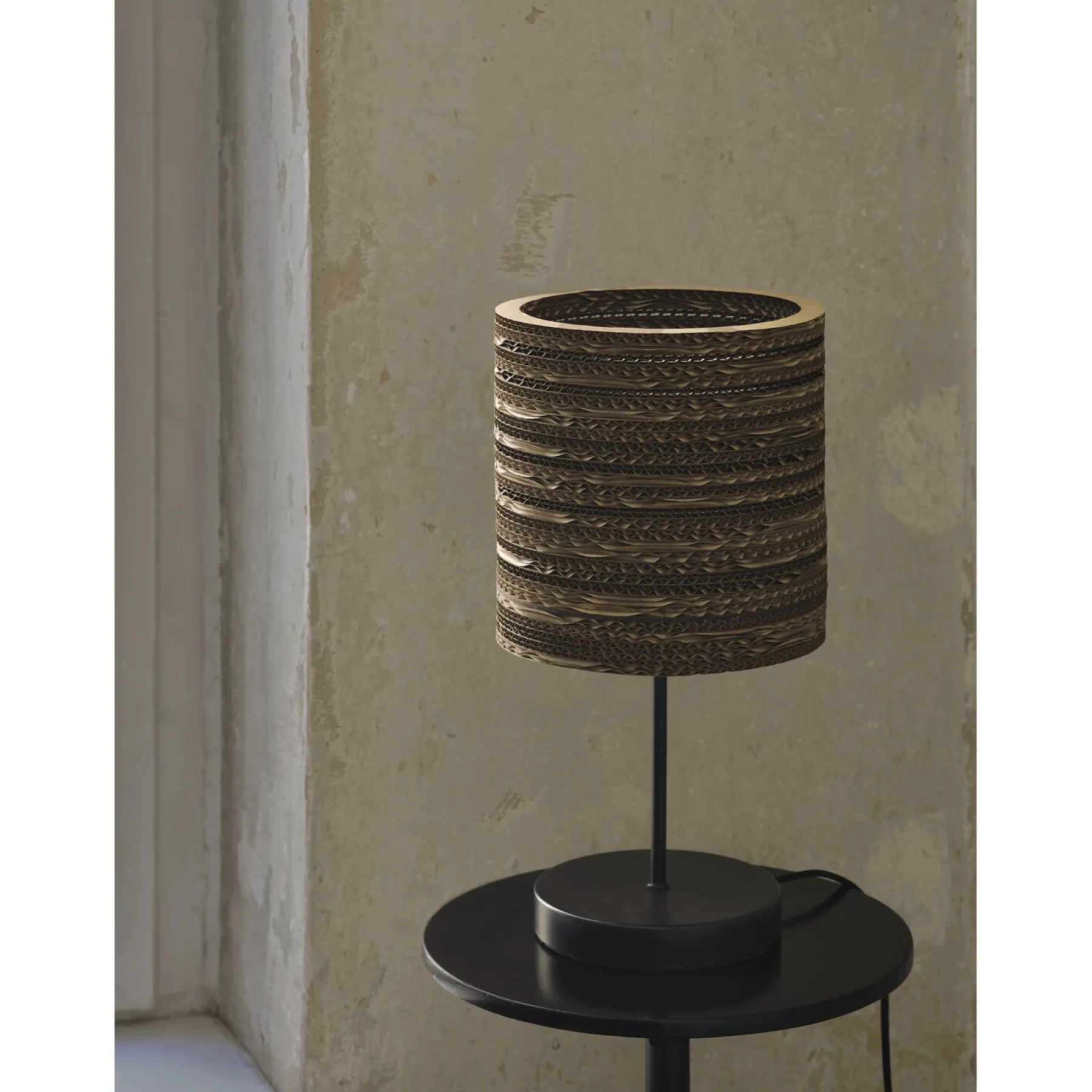 Bordlamper ^ LEDVANCE DECOR CARDBOARD BORDLAMPE BRUN 25,8 CM