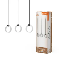 Pendel Lampe ^ LEDVANCE DECOR CIRCLE PENDEL SORT 22,2 CM