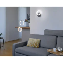 Pendel Lampe ^ LEDVANCE DECOR CIRCLE PENDEL SORT 22,7 CM