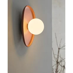 Væglamper Inde ^ LEDVANCE DECOR CLAY VÆGLAMPE BRUN