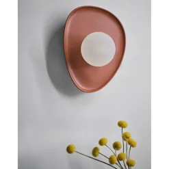Væglamper Inde ^ LEDVANCE DECOR CLAY VÆGLAMPE BRUN