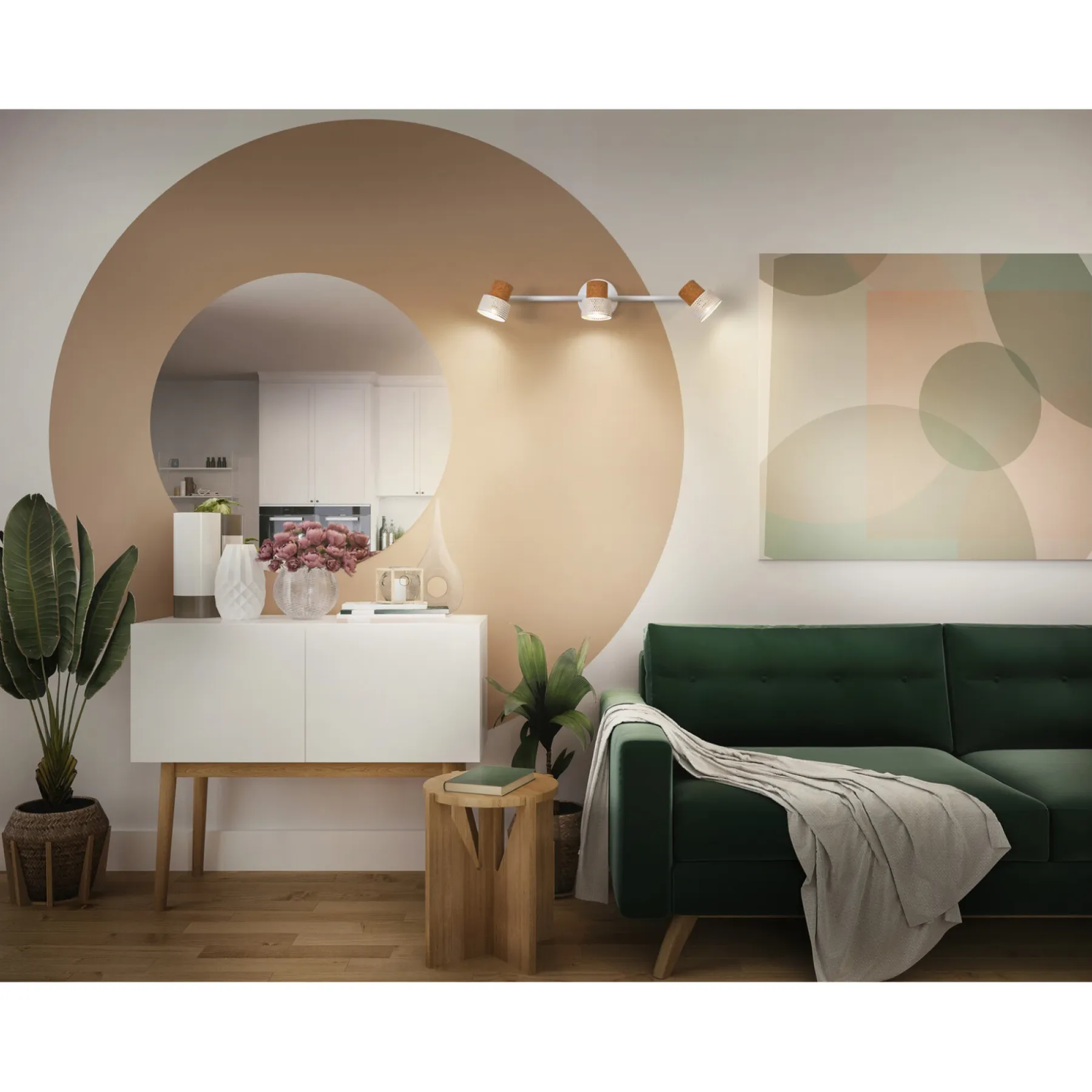 Spotlights ^ LEDVANCE DECOR CORK SPOTLAMPE HVID GU10 10,2W