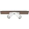 Spotlights ^ LEDVANCE DECOR MERCURY SPOTLAMPE TRÆ/HVID GU10 6,8W