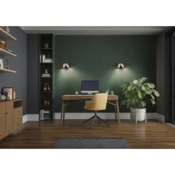 Spotlights ^ LEDVANCE DECOR MERCURY SPOTLAMPE TRÆ/HVID GU10 6,8W