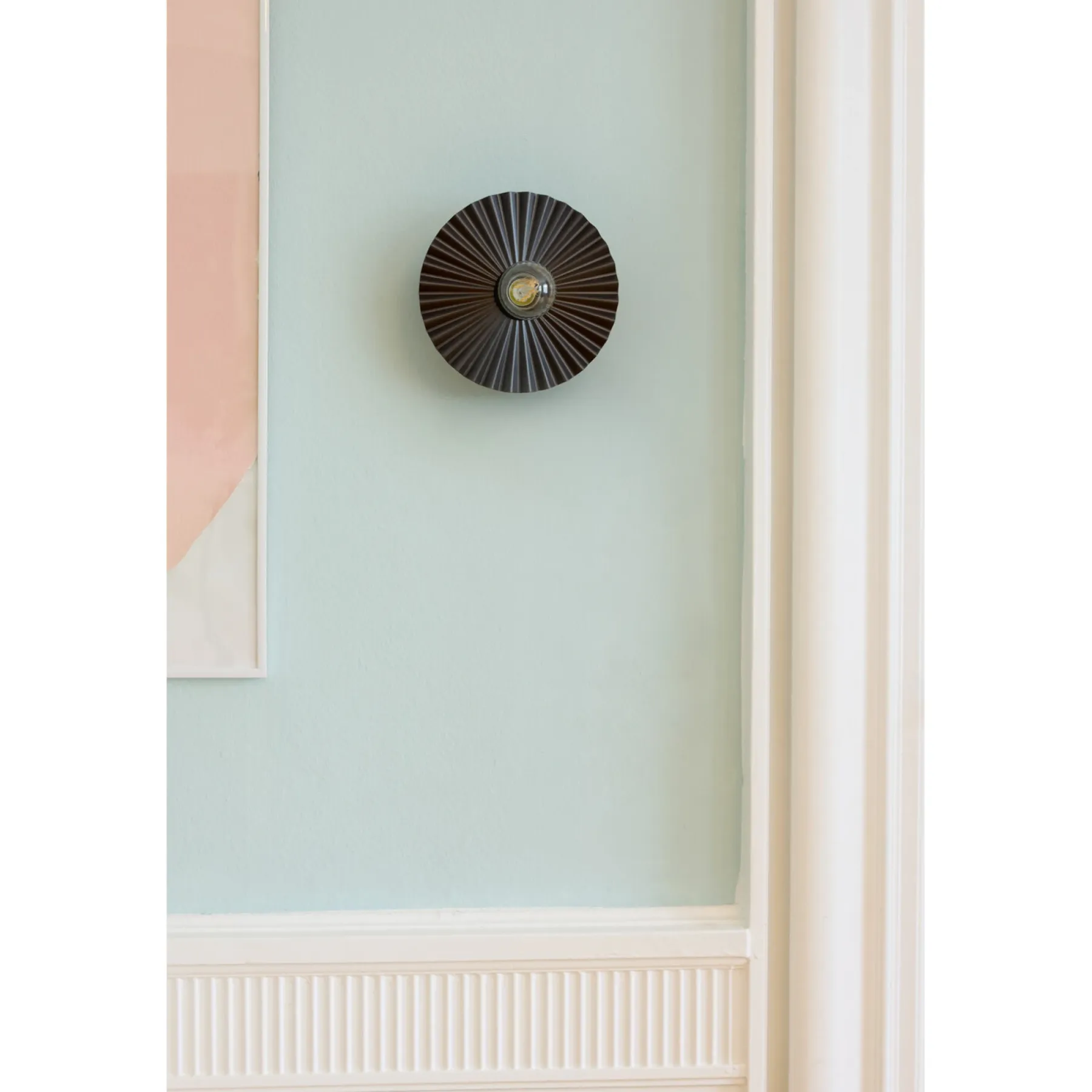Pendel Lampe ^ LEDVANCE DECOR PLISSEE PENDEL BEIGE 30,8 CM