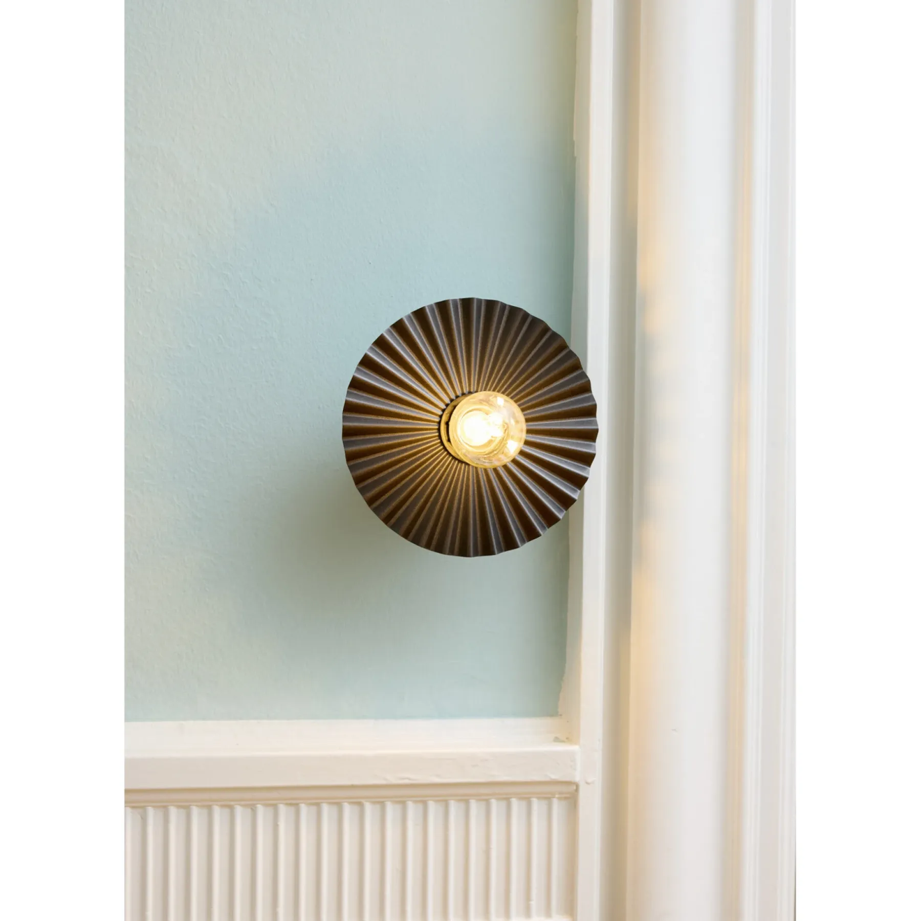Pendel Lampe ^ LEDVANCE DECOR PLISSEE PENDEL BEIGE 30,8 CM