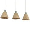 Gulvlamper ^ LEDVANCE DECOR RAFFIA GULVLAMPE BRUN/GRØN 71,3 CM