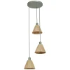Gulvlamper ^ LEDVANCE DECOR RAFFIA GULVLAMPE BRUN/GRØN 22,8 CM