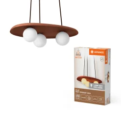 DECOR CLAY PENDEL BRUN 45,2 CM>LEDVANCE