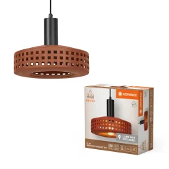 DECOR CLAY PENDEL BRUN 30,2 CM>LEDVANCE