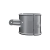 RAINLINE F/SKRUE & STIFT RØRHOLDER STÅL MET. 045>Lindab Clearance