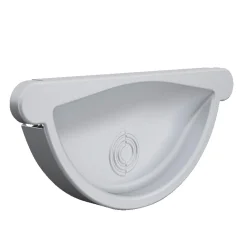 RAINLINE RG ENDEBUND STÅL MET. 045>Lindab Outlet
