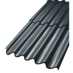 TOPLINE 107 TAGPLADE SORT POLYESTER>Lindab Online