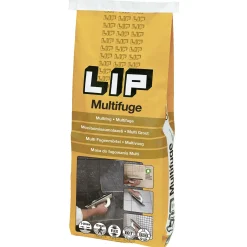 Fliseklæb & Fugemasse ^ LIP MULTIFUGE 5 KG GRÅ