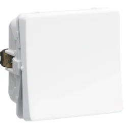 Stikkontakter & Afbrydere ^ LK Fuga 1 MODUL ENKELT AFBRYDER HVID
