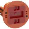 Stikdåser & Stikkontaktrammer ^ LK Fuga AIR SLIM 1 MODUL FORFRADÅSE MØRK ORANGE 1 M IP40 VINDTÆT