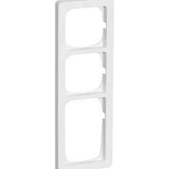 Stikdåser & Stikkontaktrammer ^ LK Fuga BASELINE 63 RAMME HVID 3 1/2 MODUL