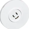 Tilbehør Lamper ^ LK Fuga Ø80MM LAMPESTIKDÆKSEL HVID