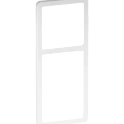 Stikdåser & Stikkontaktrammer ^ LK Fuga SLIM DESIGN 55 RAMME HVID 2 1/2 MODUL