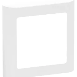 Stikdåser & Stikkontaktrammer ^ LK Fuga SOFT DESIGN 63 RAMME INKL. TEKNISK RAMME HVID 1 MODUL