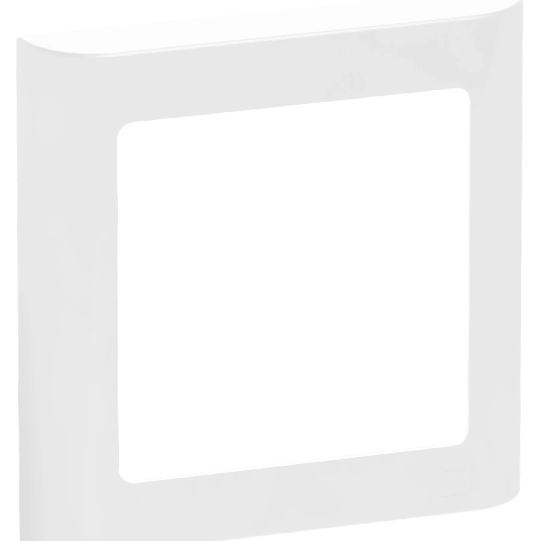 Stikdåser & Stikkontaktrammer ^ LK Fuga SOFT DESIGN 63 RAMME INKL. TEKNISK RAMME HVID 1 MODUL