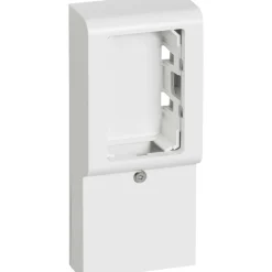 Stikdåser & Stikkontaktrammer ^ LK Fuga SOFTLINE 1 1/2 MODUL PANELUNDERLAG HVID