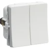 1 MODUL KRONE AFBRYDER LYSEGRÅ>LK Fuga Outlet