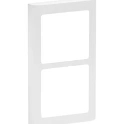SOFT DESIGN 63 RAMME INKL. TEKNISK RAMME HVID 2 X 1 MODUL LODRET>LK Fuga New
