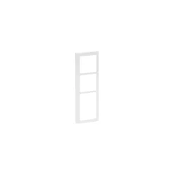 SOFT DESIGN 63 RAMME INKL. TEKNISK RAMME HVID 3 1/2 MODUL>LK Fuga Best