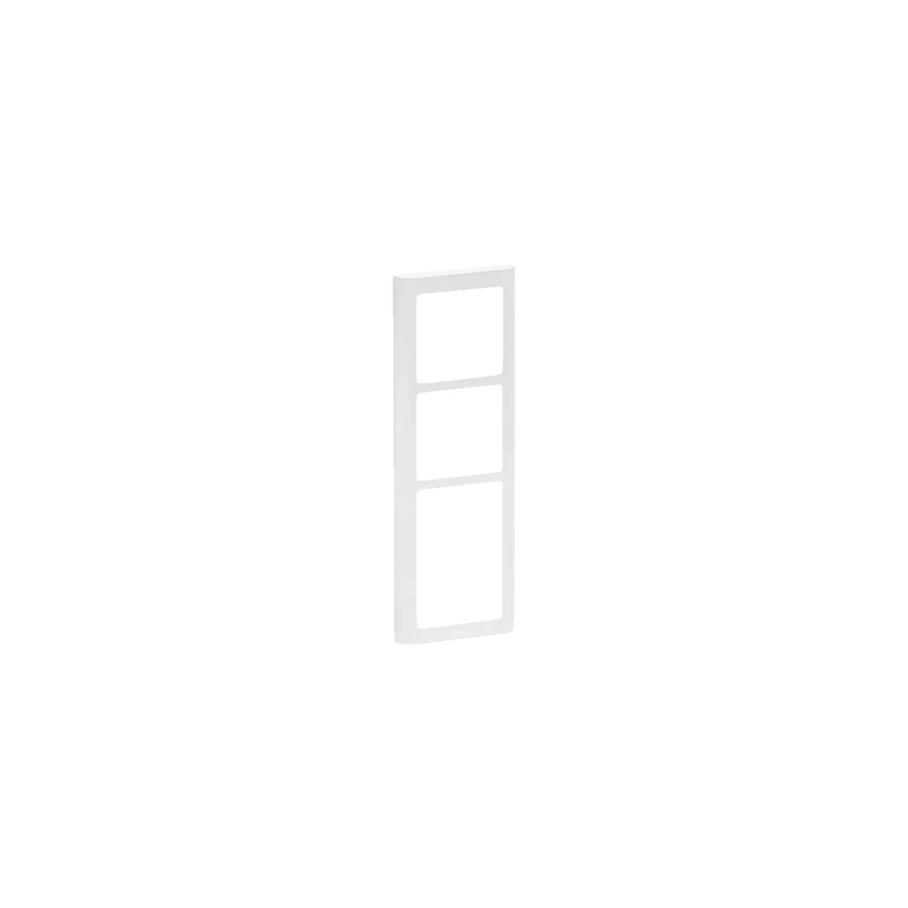 SOFT DESIGN 63 RAMME INKL. TEKNISK RAMME HVID 3 1/2 MODUL>LK Fuga Best