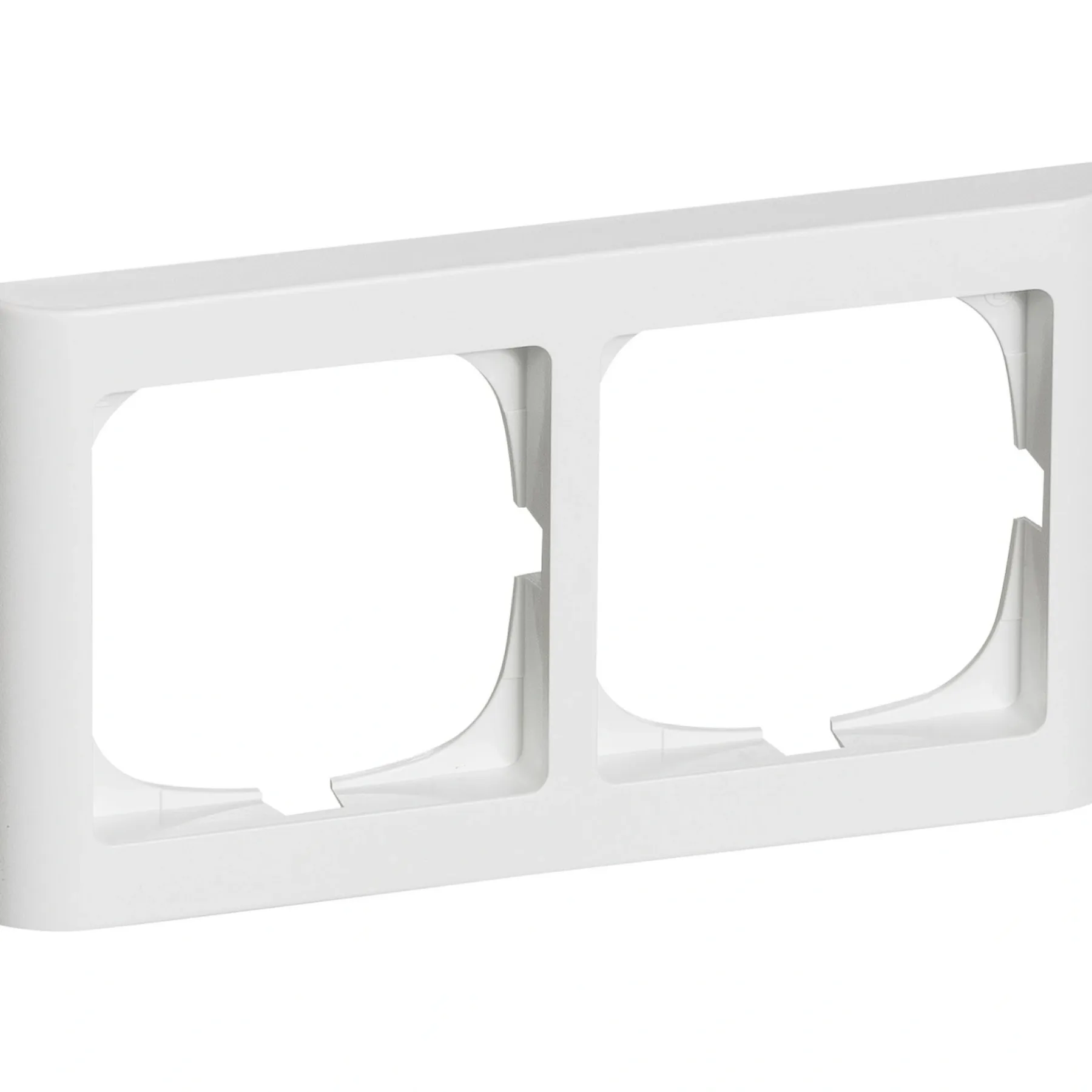 SOFTLINE 63 RAMME HVID 2 X 1 MODUL VANDRET>LK Fuga Online