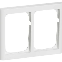 SOFTLINE 63 RAMME HVID 2 X 1 1/2 MODUL>LK Fuga Clearance
