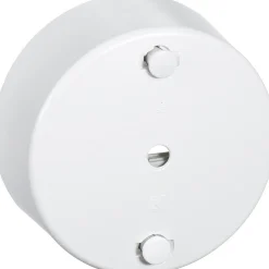 RUND Ø80MM LAMPEUDTAG HVID>LK Sale