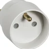 SCHUKO ADAPTER LYSEGRÅ 0>LK Outlet