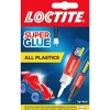 Lim ^ Loctite SUPER GLUE ALL PLASTICS SUPERLIM 2 G + 4 ML