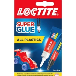 Lim ^ Loctite SUPER GLUE ALL PLASTICS SUPERLIM 2 G + 4 ML