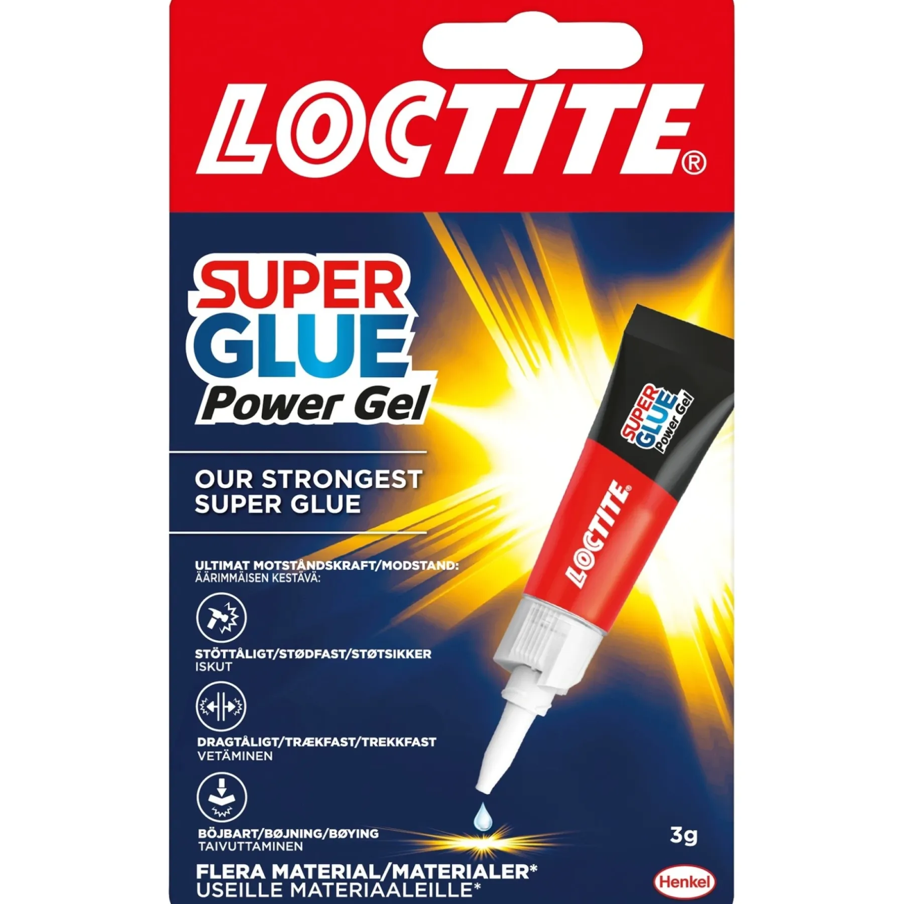 POWER GEL SEKUNDLIM 3 G>Loctite Best