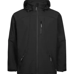 Jakker ^ Lyngsøe LYNGSØE FOX 200-07 SOFTSHELLJAKKE XL SORT