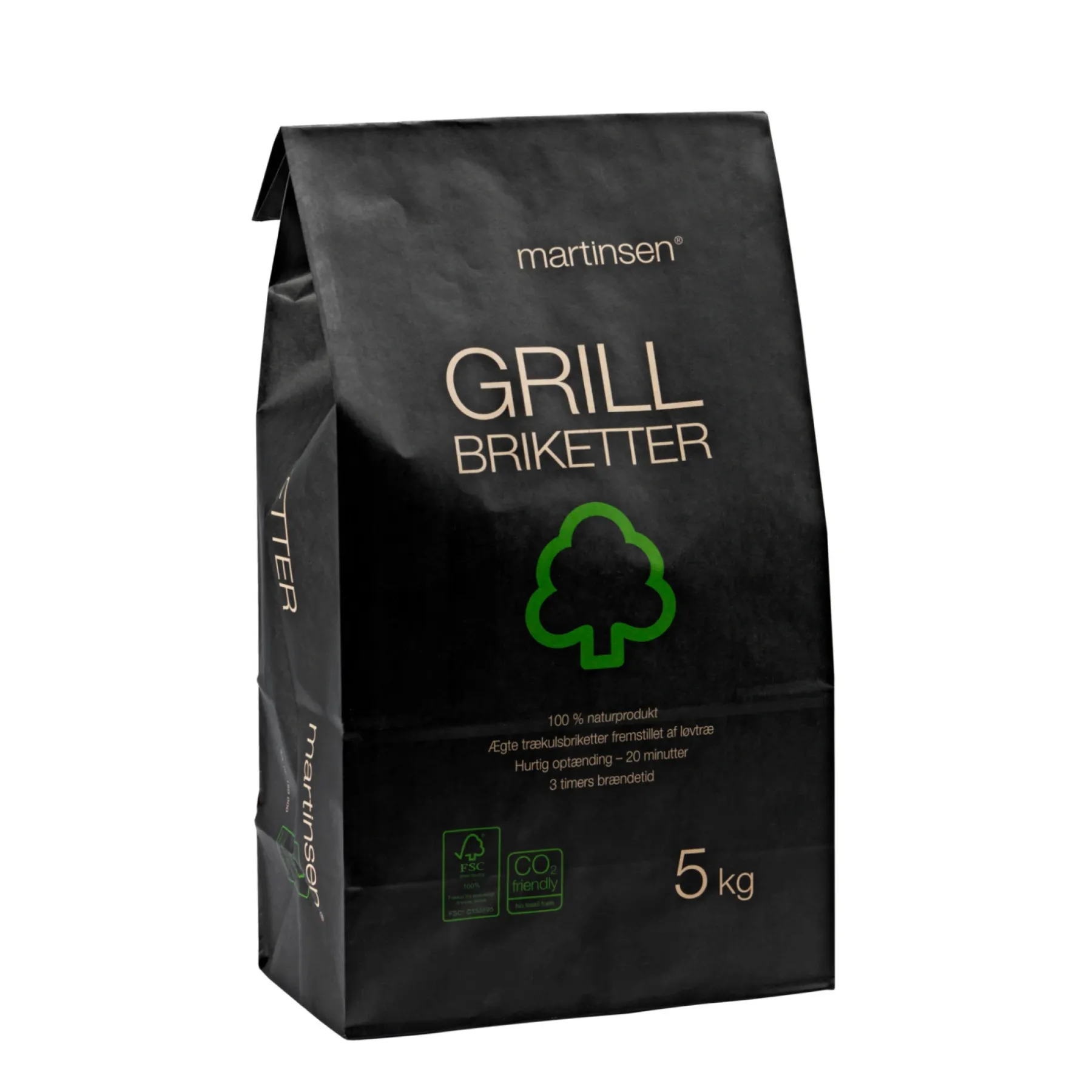 GRILLBRIKETTER 5 KG>Martinsen Outlet