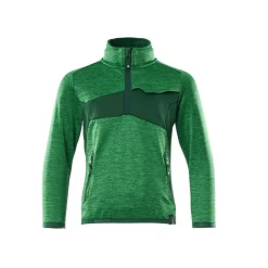 ACCELERATE 18903 FLEECETRØJE TIL BØRN 104 GRÆSGRØN/GRØN>Mascot New