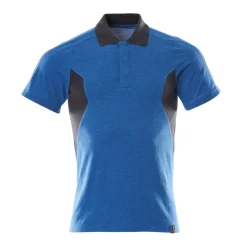 ACCELERATE 18383 POLOSHIRT XL ONE AZURBLÅ/MØRK MARINE>Mascot Discount