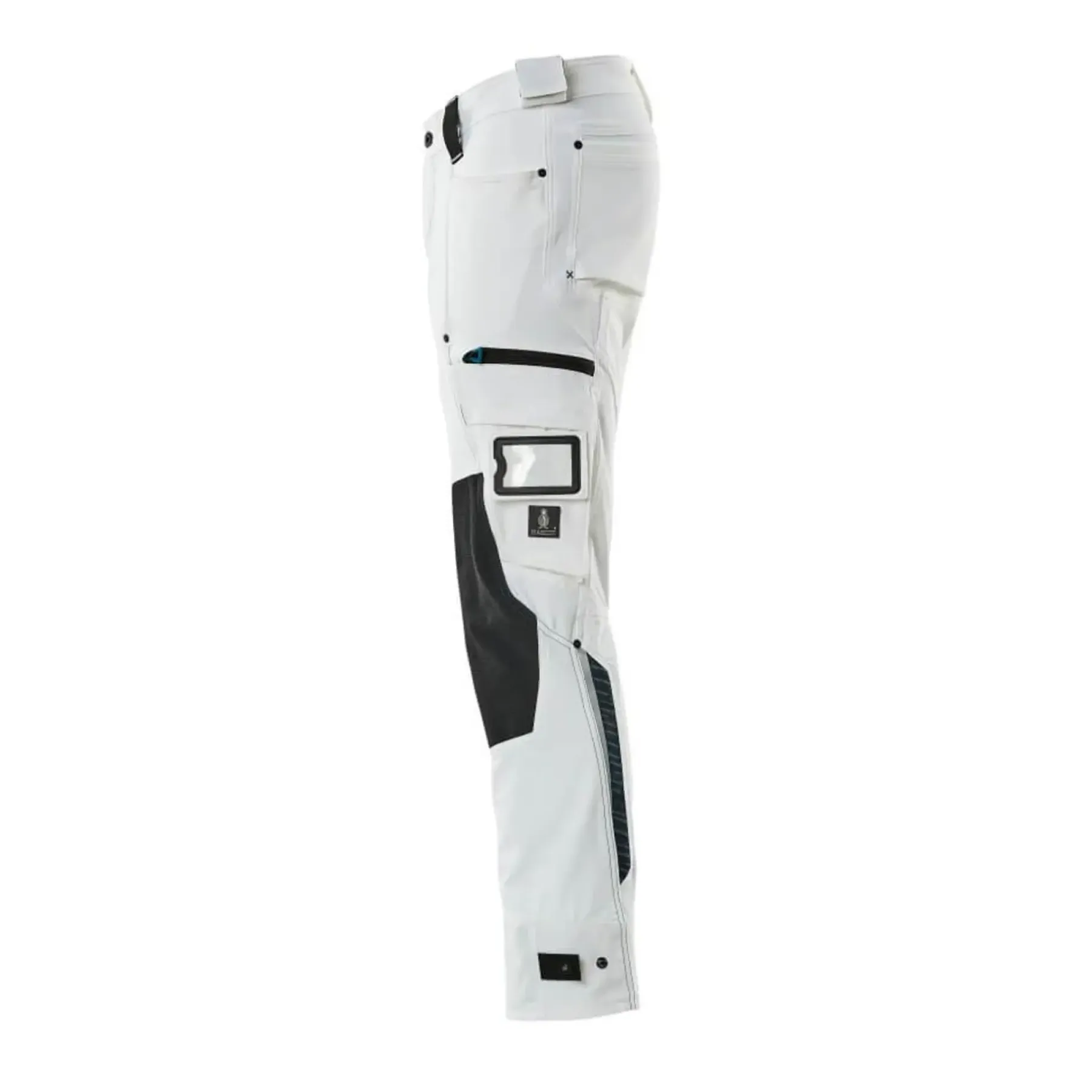 ADVANCED 17079 BUKS MED KNÆLOMMER 82C45 HVID>Mascot Discount