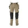 ADVANCED 17031 BUKS MED KNÆ- OG HÆNGELOMMER 82C58 LYS KHAKI>Mascot Outlet