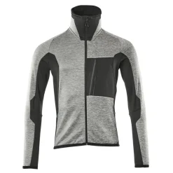 ADVANCED 17103 FLEECETRØJE S GRÅMELERET/SORT>Mascot Clearance