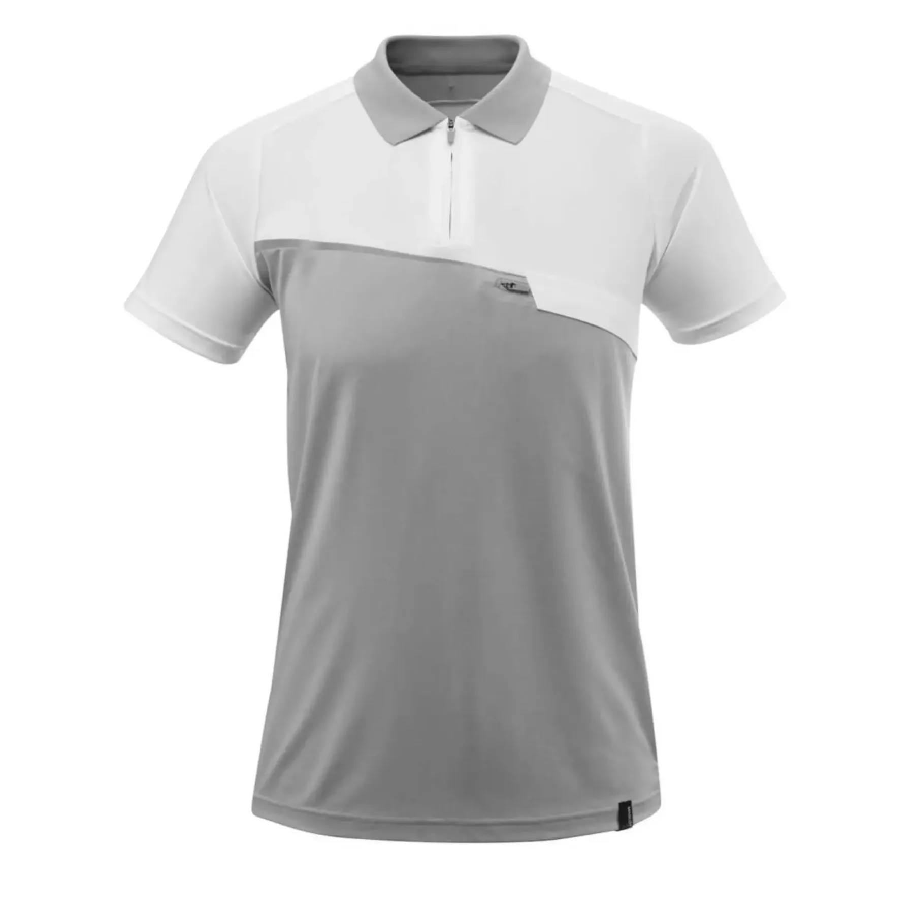 Trøjer & T-Shirts ^ Mascot ADVANCED 17283 POLOSHIRT S GRÅMELERET/HVID