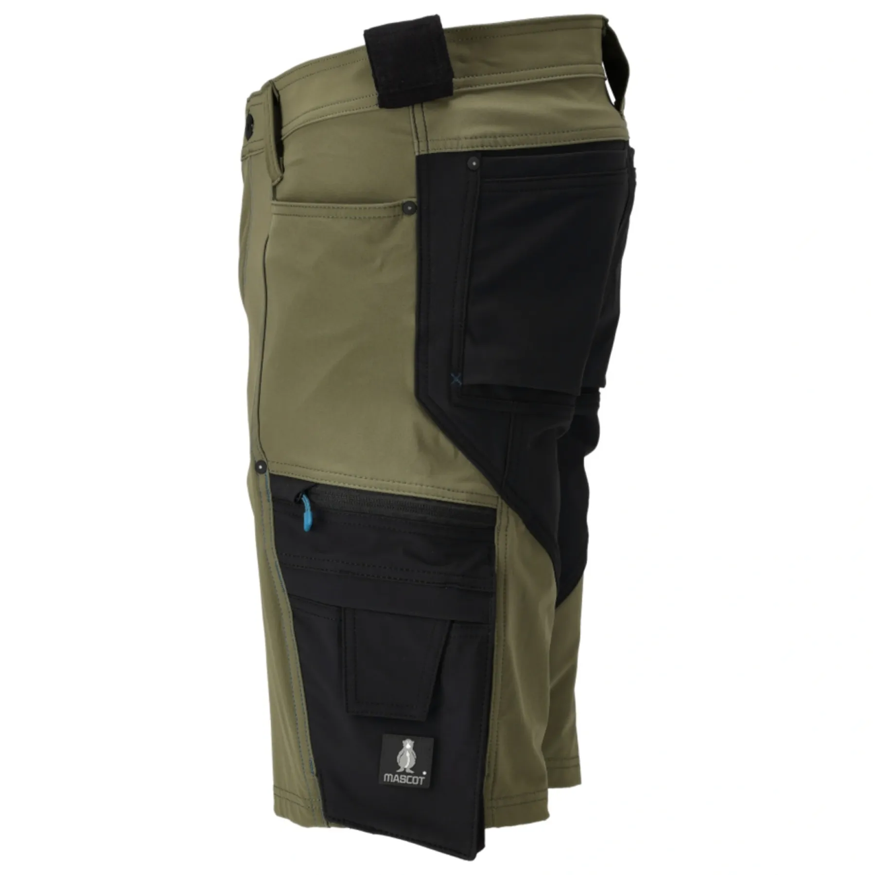 ADVANCED 23149 SHORTS C45 MOSGRØN/SORT>Mascot New