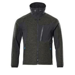 Trøjer & T-Shirts ^ Mascot ADVANCED 17105 STRIKCARDIGAN 3XL MOSGRØN/SORT