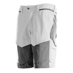 Arbejdsbukser ^ Mascot CUSTOMIZED 22149 SHORTS 24C64 HVID/STENGRÅ