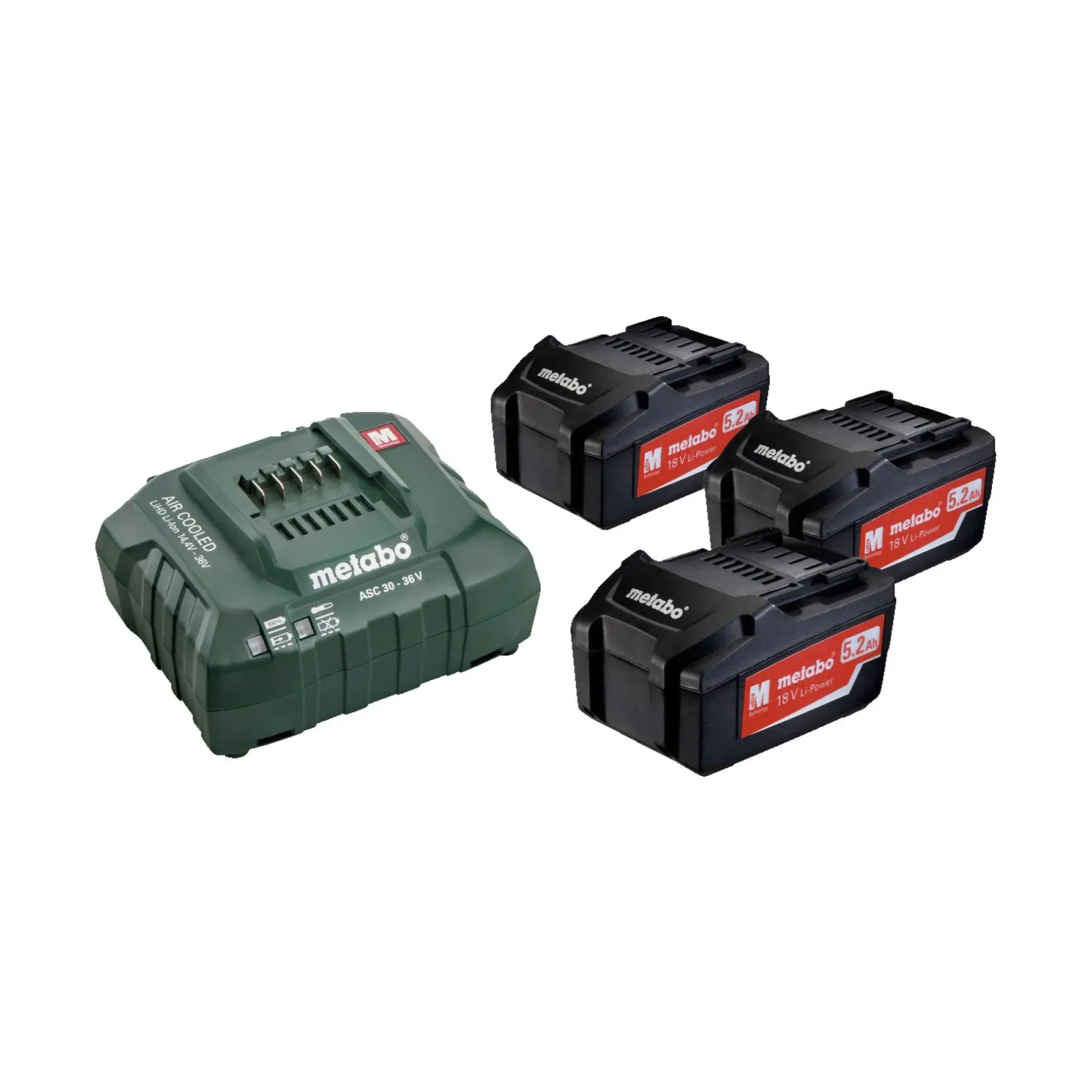685048000 BATTERISÆT 18V 5,2 AH>Metabo Discount