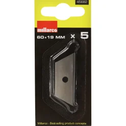 Knive ^ Millarco KNIVBLADE 19 MM 5 STK